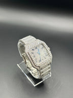 MOISSANITE WHITE CARTIER (40MM)