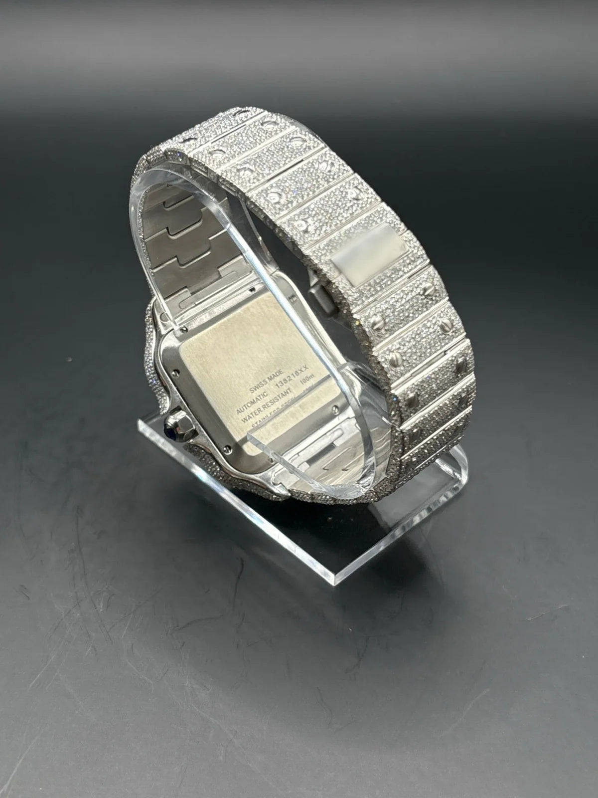 MOISSANITE WHITE CARTIER (40MM)