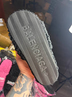 BLACK BALENCIAGA SLIDES