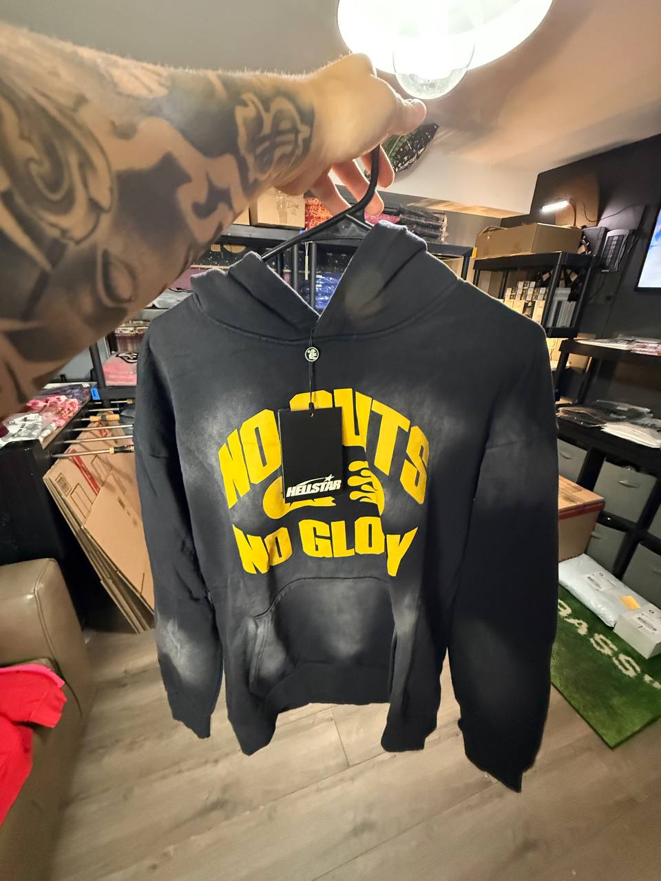NO GLORY HELLSTAR HOODIE
