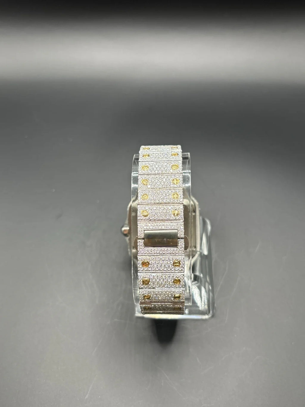 MOISSANITE TWO-TONE YELLOW CARTIER (40MM)