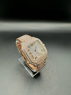 MOISSANITE FULL ROSE CARTIER (40MM)