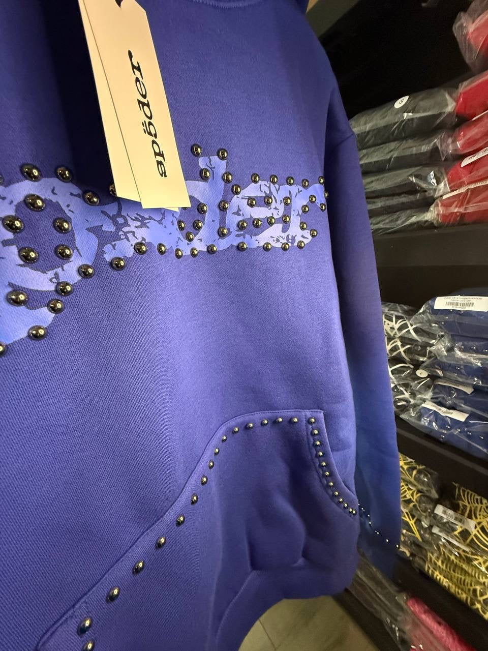 PURPLE SPIDER HOODIE