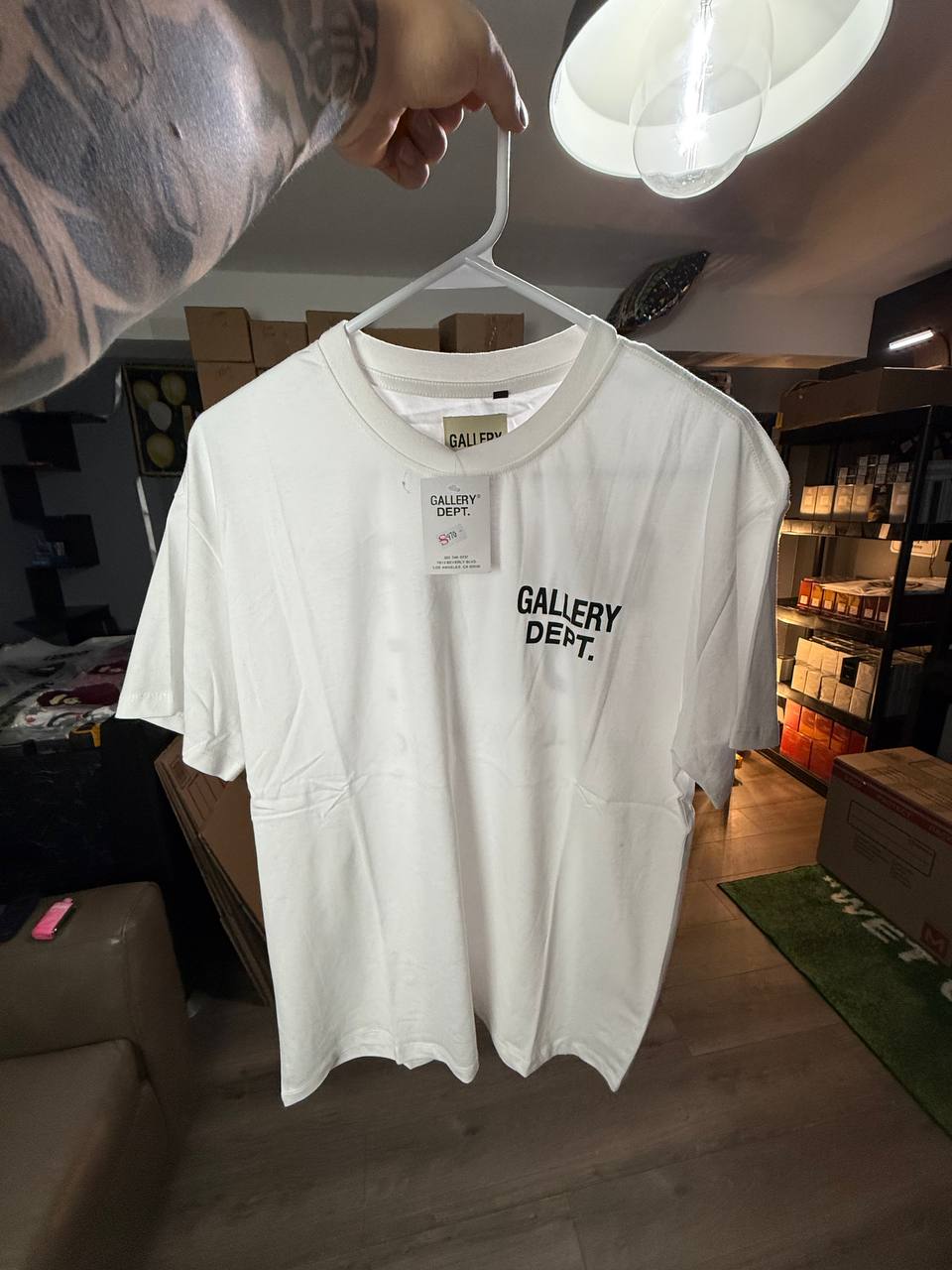 WHITE GALLERY DEPT TEE